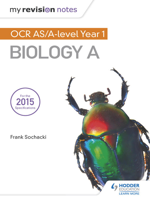 Title details for OCR AS Biology A by Frank Sochacki - Available